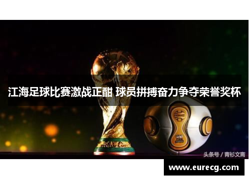 江海足球比赛激战正酣 球员拼搏奋力争夺荣誉奖杯